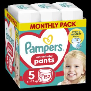 Πάνες Pampers Active Baby Pants Monthly Pack Νο5 (11-17kg) 152τεμ