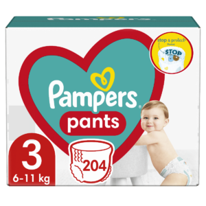 Πάνες Pampers Pants Monthly Pack Νο3 (6-11kg) 204τεμ